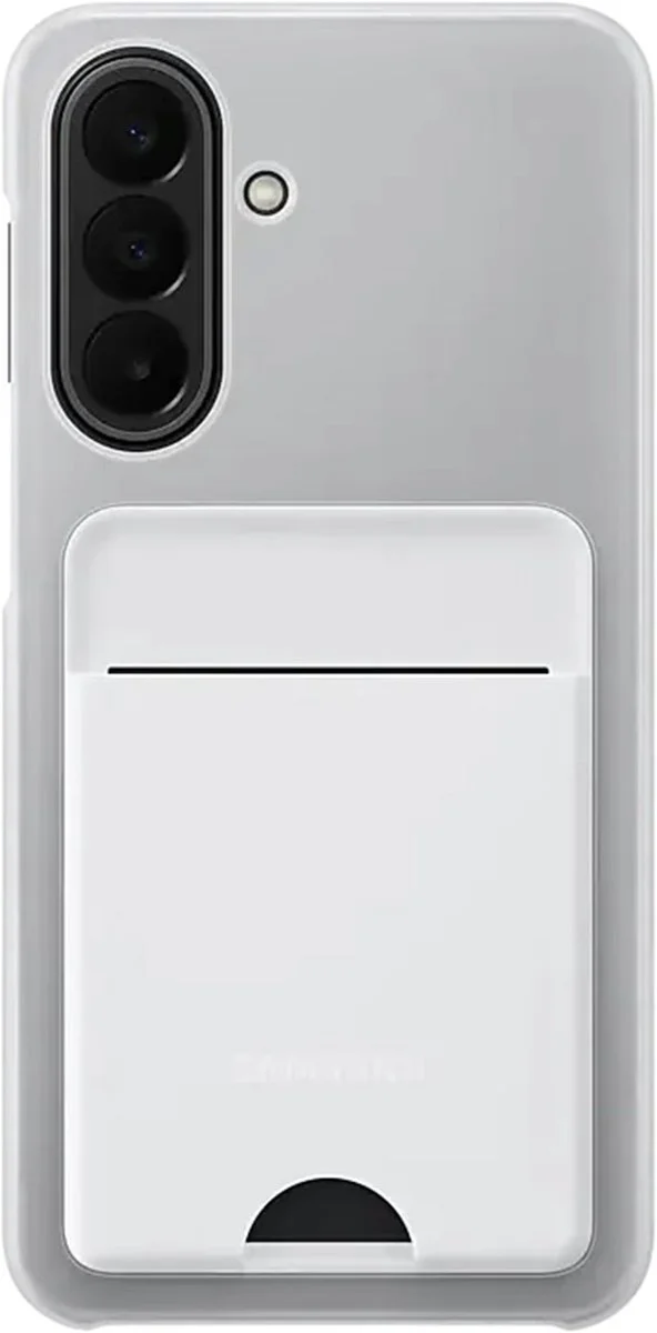 Samsung Galaxy A27 Card Slot Back Cover Grijs