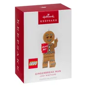LEGO Peperkoekmannetje kerstversiering om te verzamelen