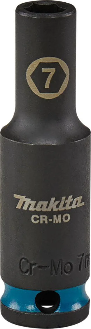 Makita E-16243 Impact Black Krachtdop 3/8" lang | 7 mm
