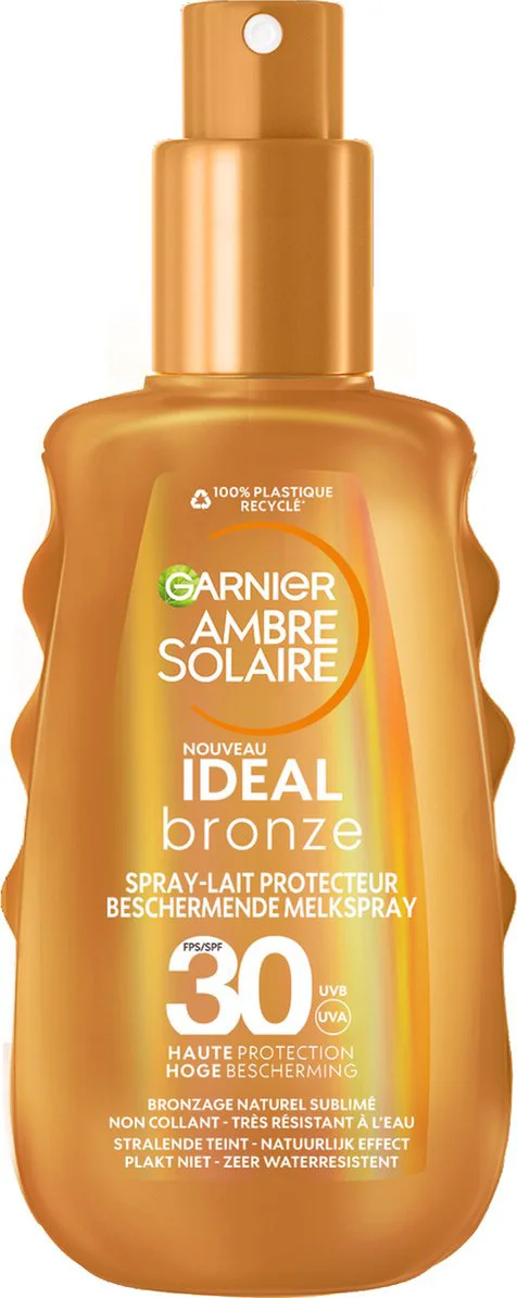 Garnier Ambre Solaire Ideal Bronze Beschermende Melkspray ​SPF 30 150 ml