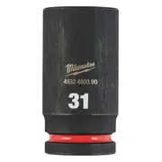 Milwaukee ShockWave™ Krachtdop 3/4" lang | 31 mm - 4932480390