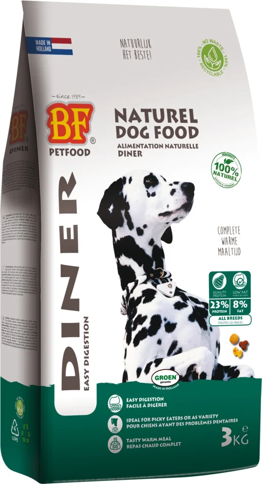 4x BF Petfood Diner 3 kg