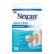 Nexcare Aqua Clear Waterproof Bandages 14ST