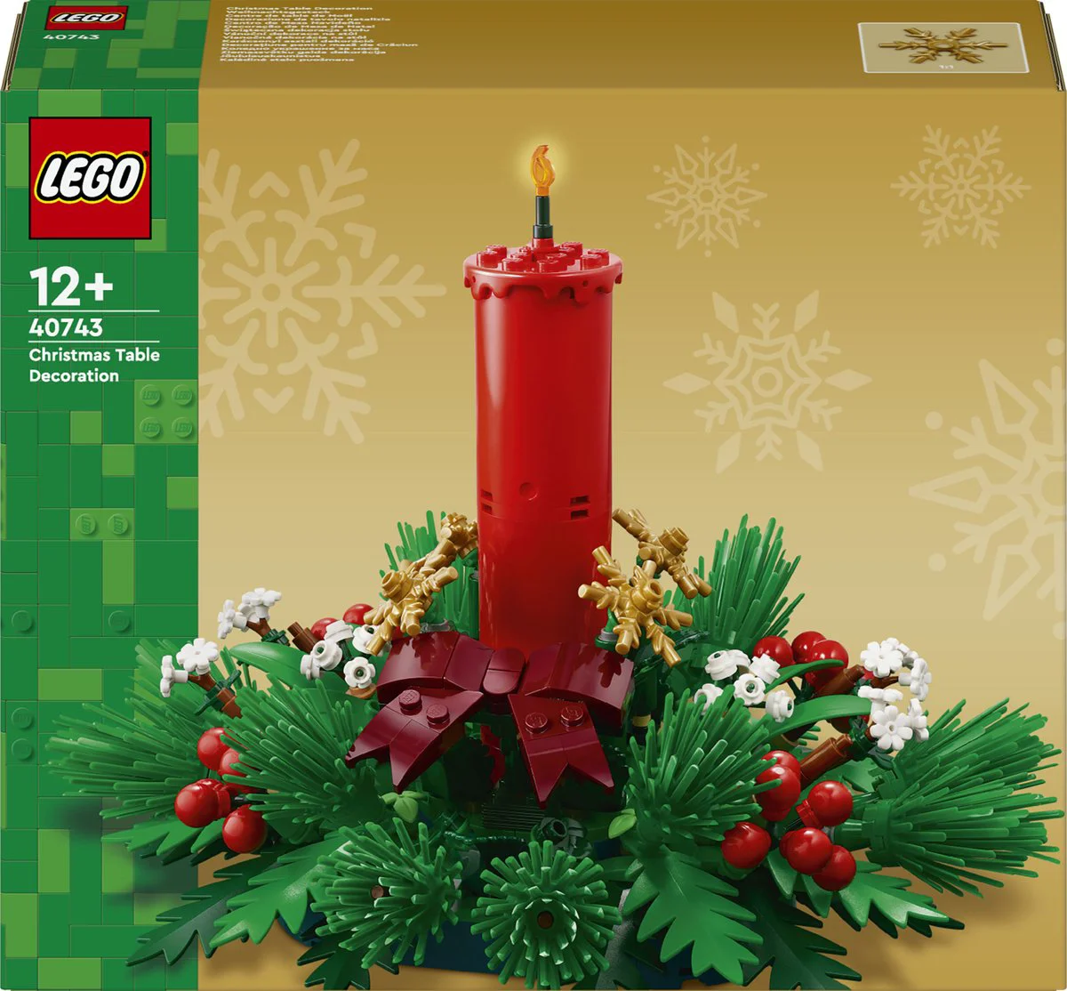 LEGO Kersttafeldecoratie 40743