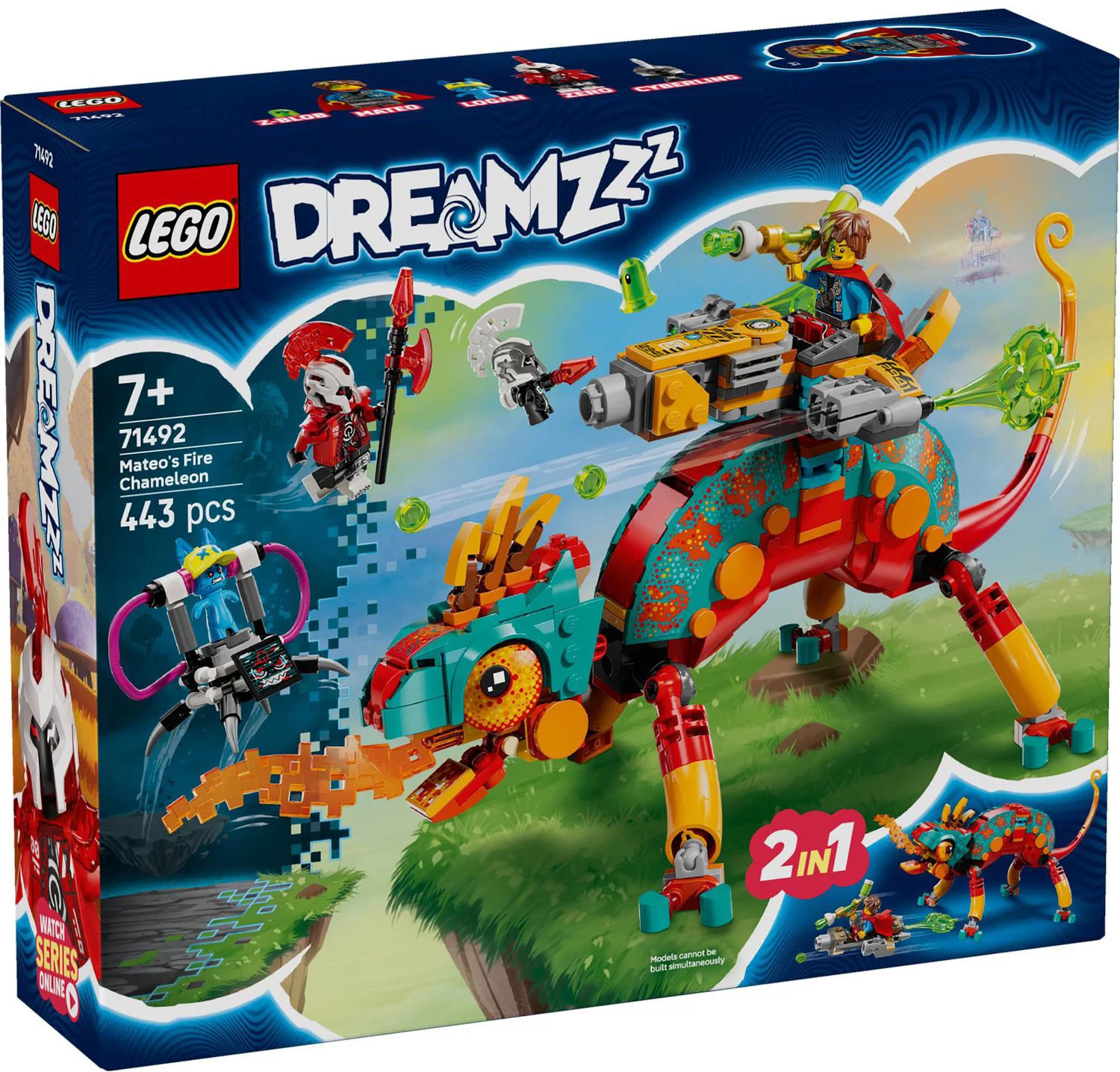 LEGO DREAMZzz Mateo's vuurkameleon 71492