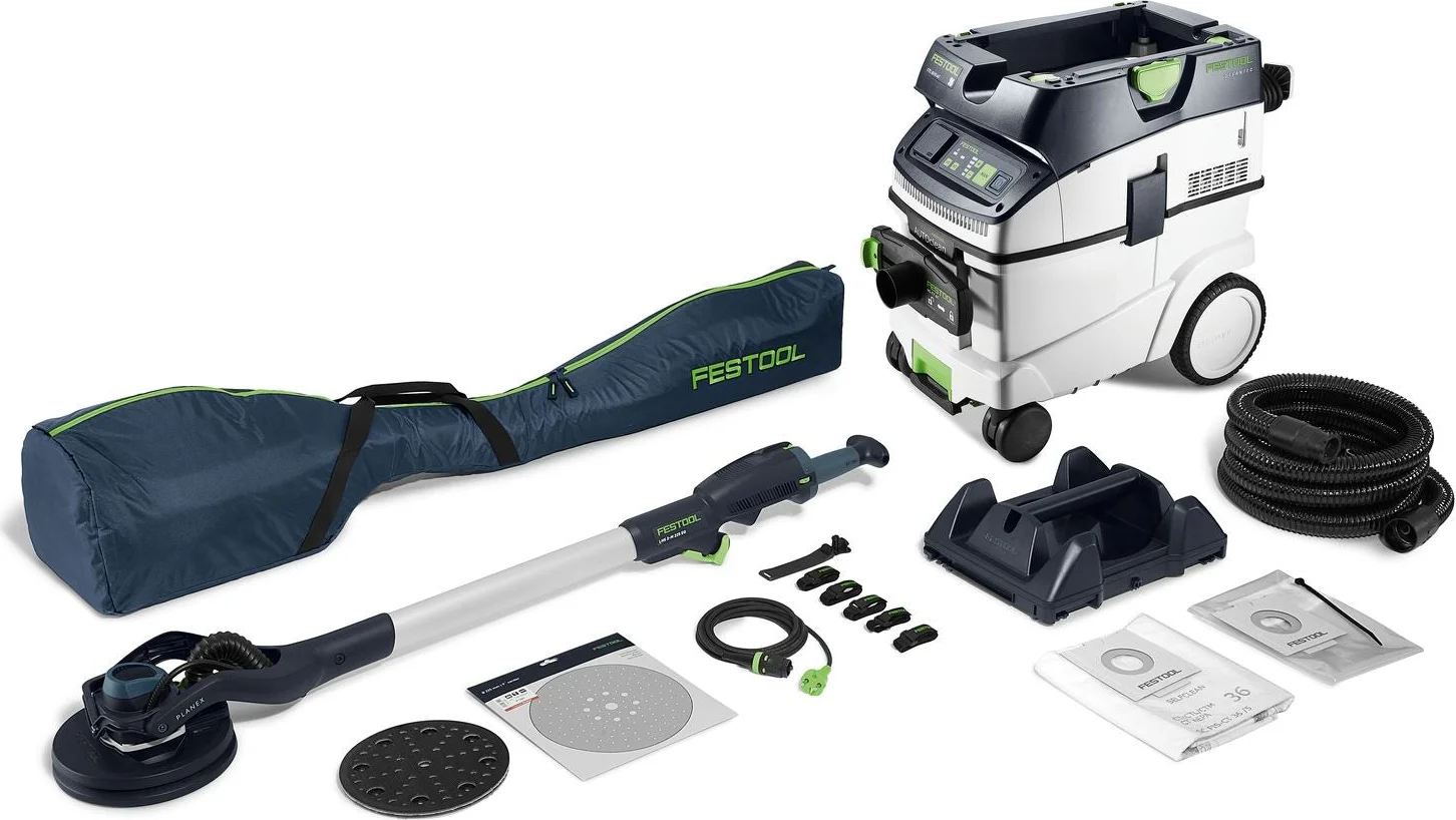 Festool LHS 2-M 225 EQ/CTL 36-Set PLANEX Langnekschuurmachine & stofzuiger - 578452