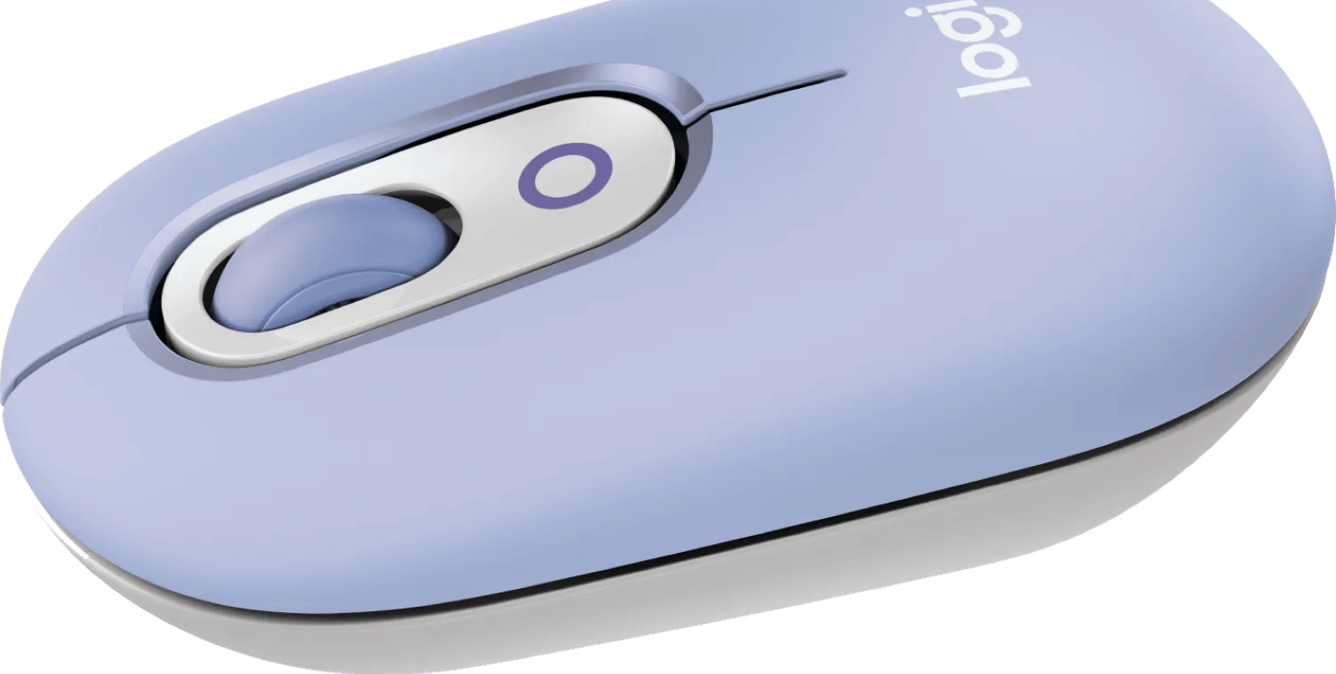 Logitech Pop Draadloze Muis Paars