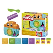 Play-Doh Fotoplezier Voor Beginners Speelset - Boetseerklei - Speelgoedcamera - 3 Play-Doh Potjes - Knutselen voor kinderen