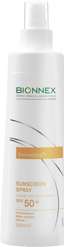 Bionnex Preventiva Zonnebrand Spray SPF 50+ 200 ml