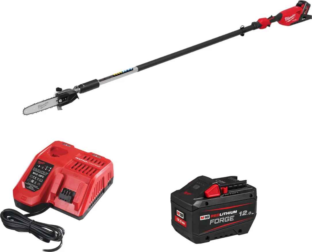 Milwaukee M18 FUEL™ FTPS30-121 Accu telescopische stokzaag 30cm 18V 12.0Ah - 4933499227