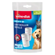 4x Vileda PetPro Kleefborstel Vervanging 2 x 29 bladen 2 navullingen
