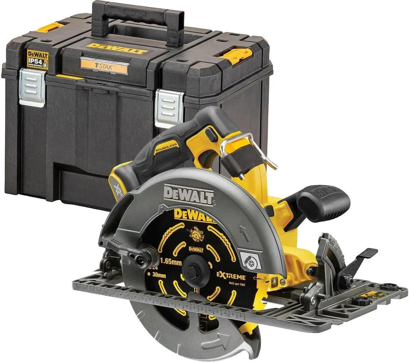 DeWALT DCS579NT Accu Cirkelzaag 190mm 54V XR FlexVolt Basic Body in TSTAK