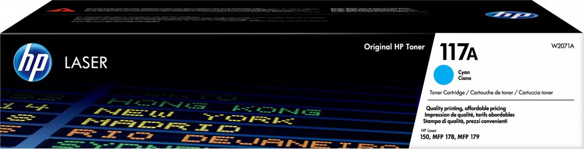 HP 117A Toner Cyaan