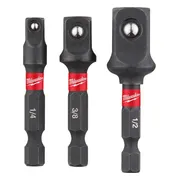 Milwaukee Dopadapter 1/4" zeskant naar 1/4", 3/8" & 1/2" vierkant - 4932479228