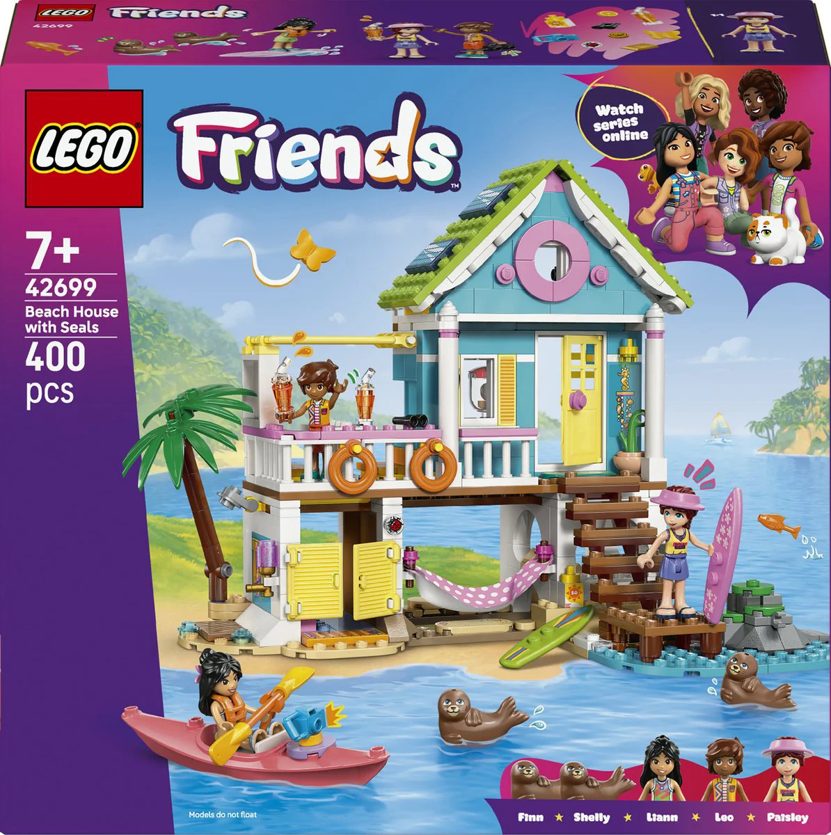 LEGO Friends Strandhuis met zeehonden 42699