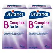 2x Davitamon B Complex Forte 100 stuks