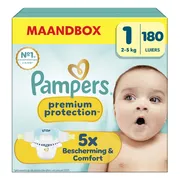 Pampers Premium Protection Luiers Maat 1 (2-5kg) 180 stuks