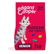 Edgard & Cooper Kattenvoer Senior Kip - Kalkoen 2 kg