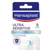 Hansaplast Ultra Sensitive Pleisters 8ST