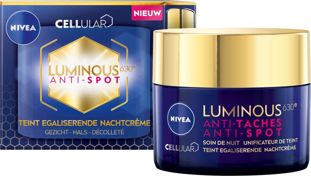 NIVEA Luminous 630 Nachtcrème Anti-Spot 50 ml