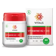 Vitals Vitamine K2 + D3 Softgels 60SG