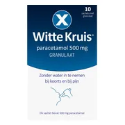Witte Kruis Paracetamol 500mg Granulaat 10ST