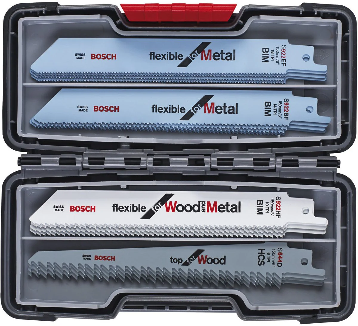 Bosch Professional 20-delige Reciprozaagbladenset Hout en Metaal Basic in Box - 2607010902