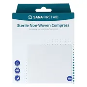 Sana First Aid Steriel Kompres 10ST