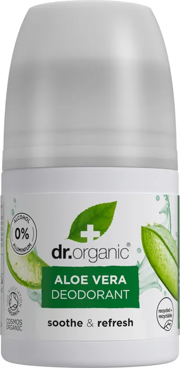 Dr Organic Aloe Vera Deodorant Roller 50ML