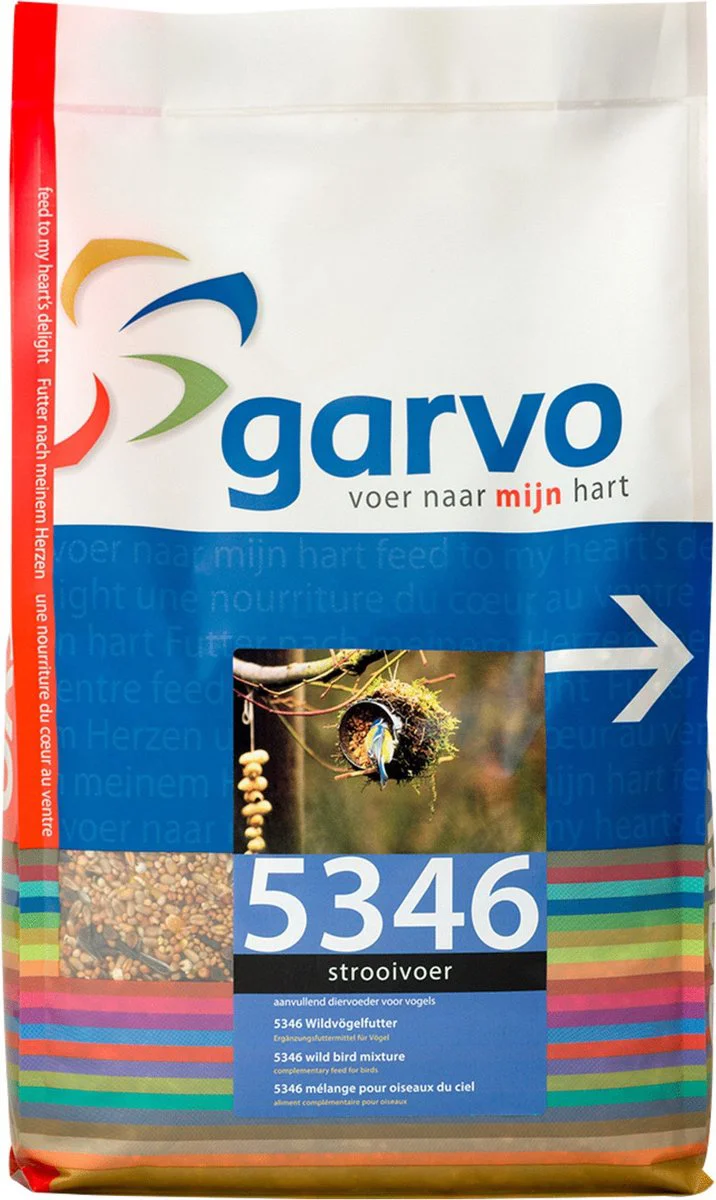 Garvo Strooivoer Vogels 2 kg