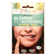 7th Heaven Onzichtbare Hydrocolloïde Patches 24ST