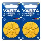 2x Varta Gehoorbatterij Gehoorapparaat 10 Blister 6 stuks