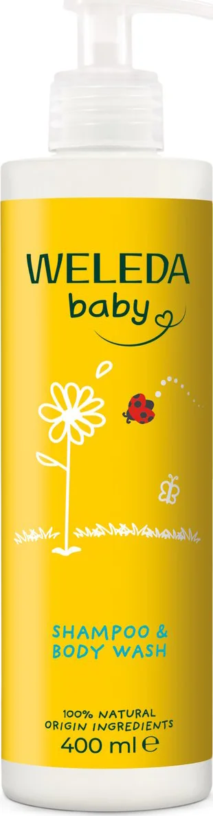 WELEDA Baby Calendula Shampoo & Douchecrème 400 ml