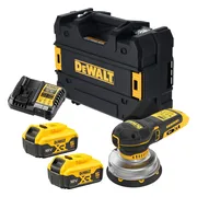 DeWALT DCW211P2 Accu excenterschuurmachine 125 mm 18V XR 2x 5.0Ah in TSTAK