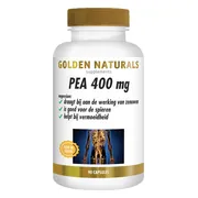 2x Golden Naturals PEA 400mg 90 vegacapsules