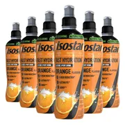 6x Isostar Fast Hydration Orange 500 ml