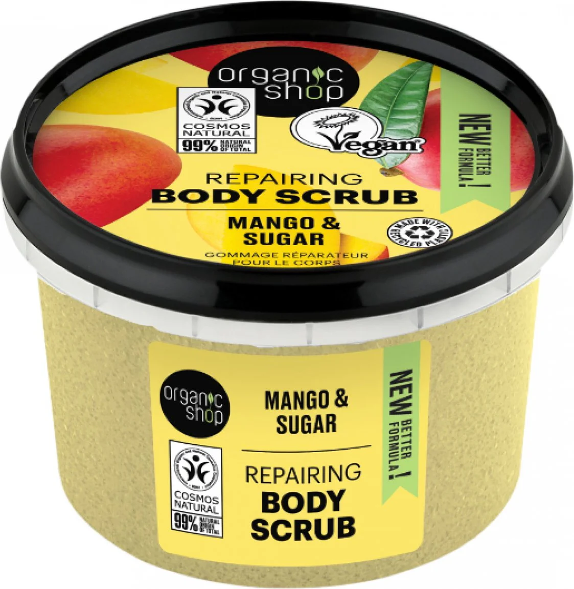 Organic Shop Kenyan Mango Body Scrub 250ML