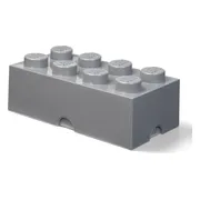 LEGO Opbergsteen met 8 noppen - grijs