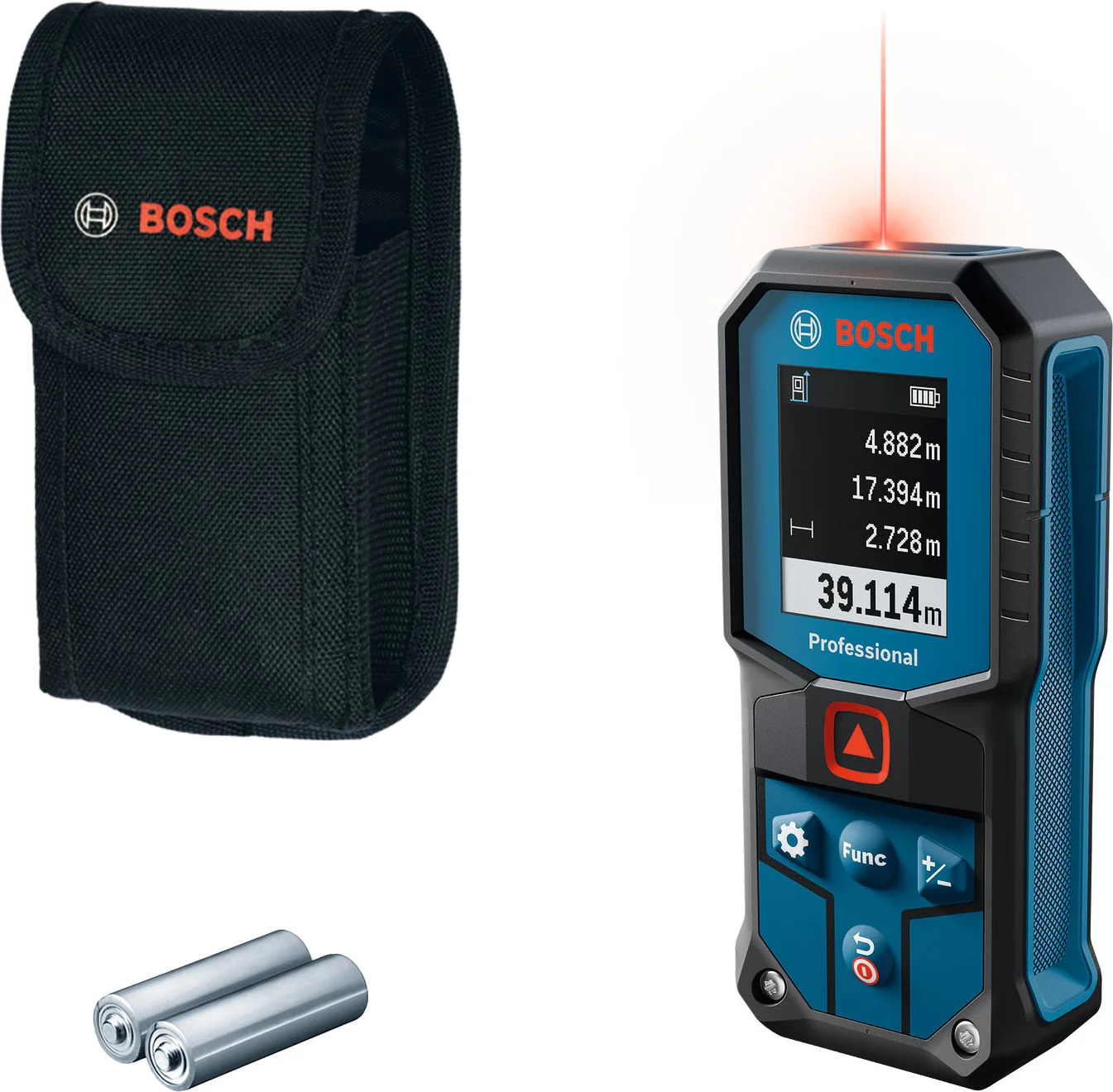 Bosch Professional PRO GLM 40-31 Laserafstandsmeter 40m Rood - 0601075000