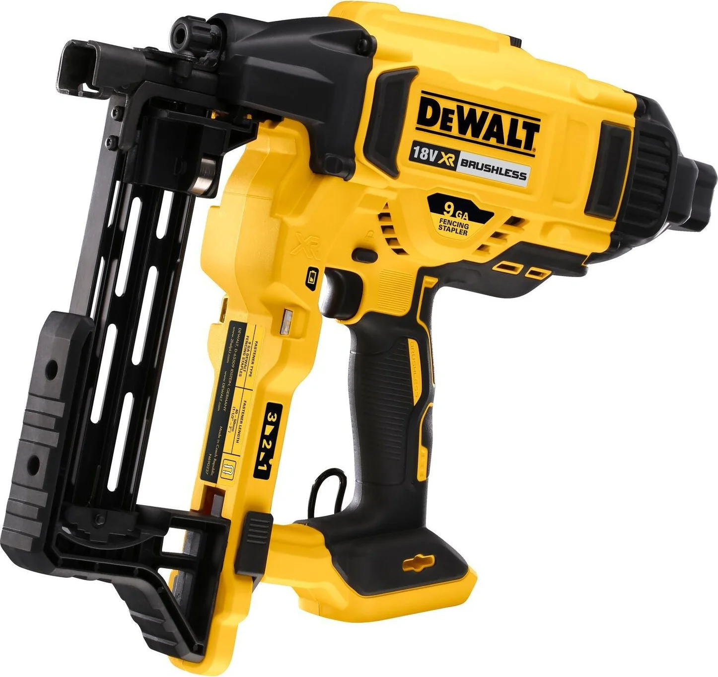 DeWALT DCFS950N Accu constructietacker voor hekwerk 9Ga 18V XR Basic Body
