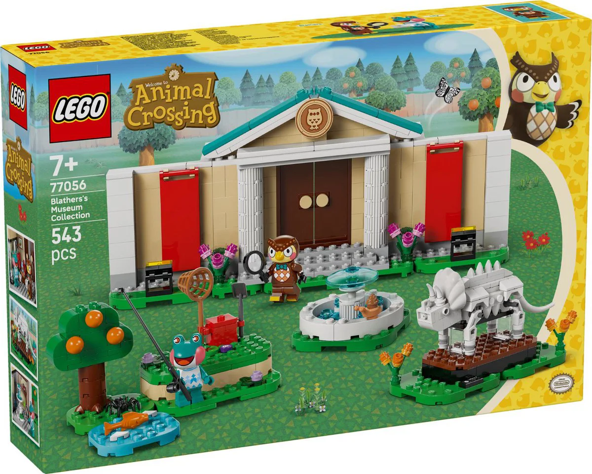 LEGO Animal Crossing Blathers' museumcollectie 77056