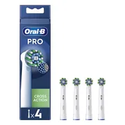 Oral-B Pro Cross Action Wit (4 stuks)