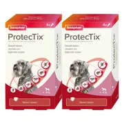 2x Beaphar ProtecTix Hond Anti Vlo & Teek 4-10 kg 4 pipetten