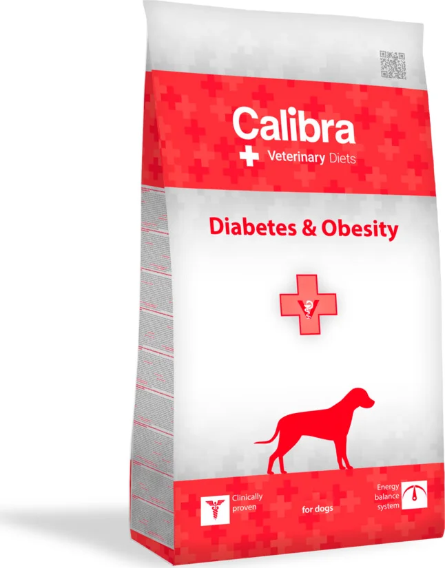 Calibra Veterinary Diet Diabetes & Obesity Hondenvoer 2 kg