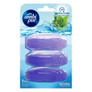 Ambi Pur Toiletblok Navulling Fris Water en Mint 3 stuk