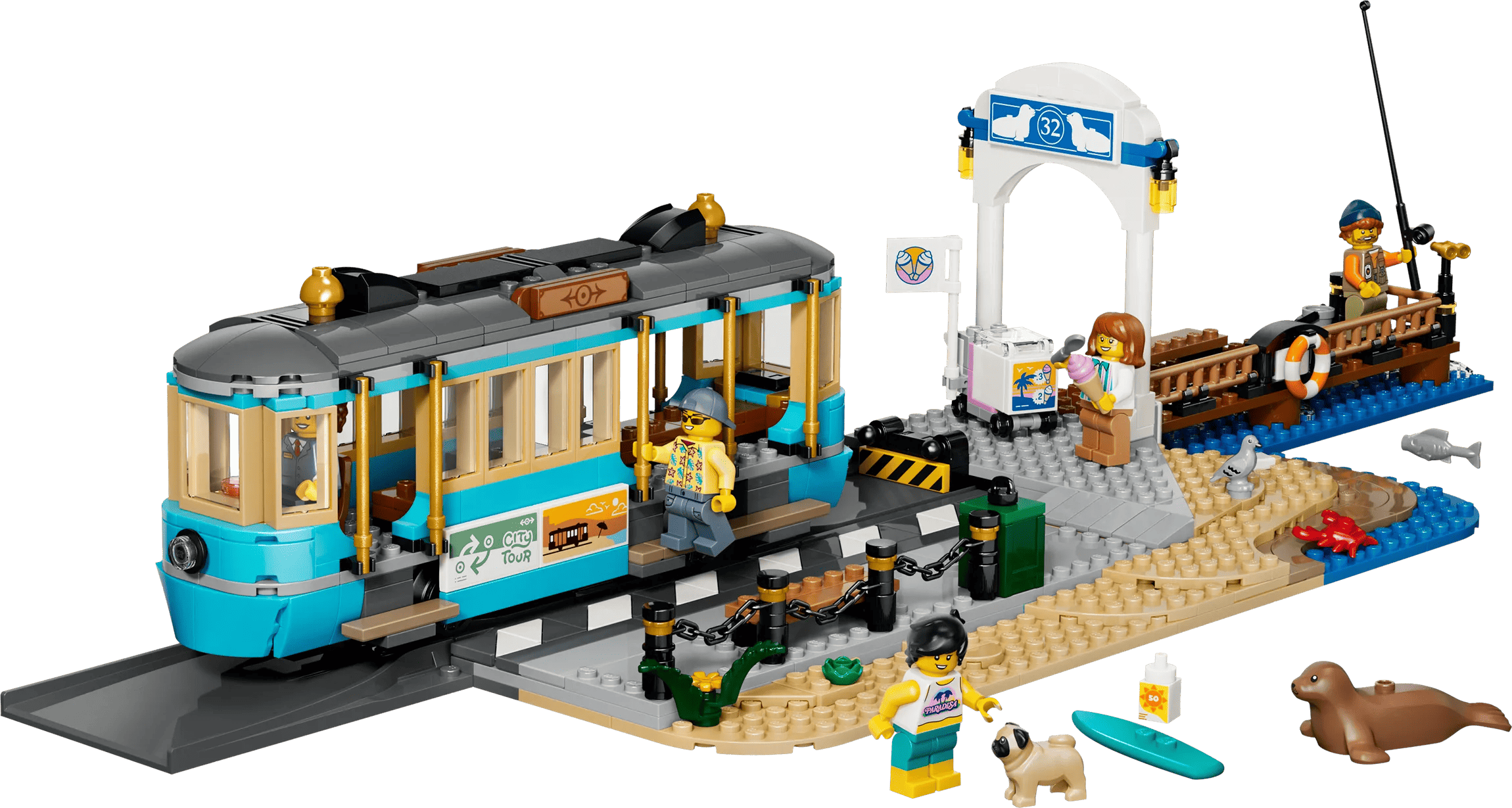 LEGO City Klassieke strandtram 60506
