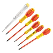 Stanley 0-65-443 FatMax™ Schroevendraaierset VDE Par/Poz/Spanningszoeker 6-delig