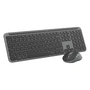 Logitech MK950 Signature Slim Draadloze Toetsenbord en Muis Combo Qwerty Zwart