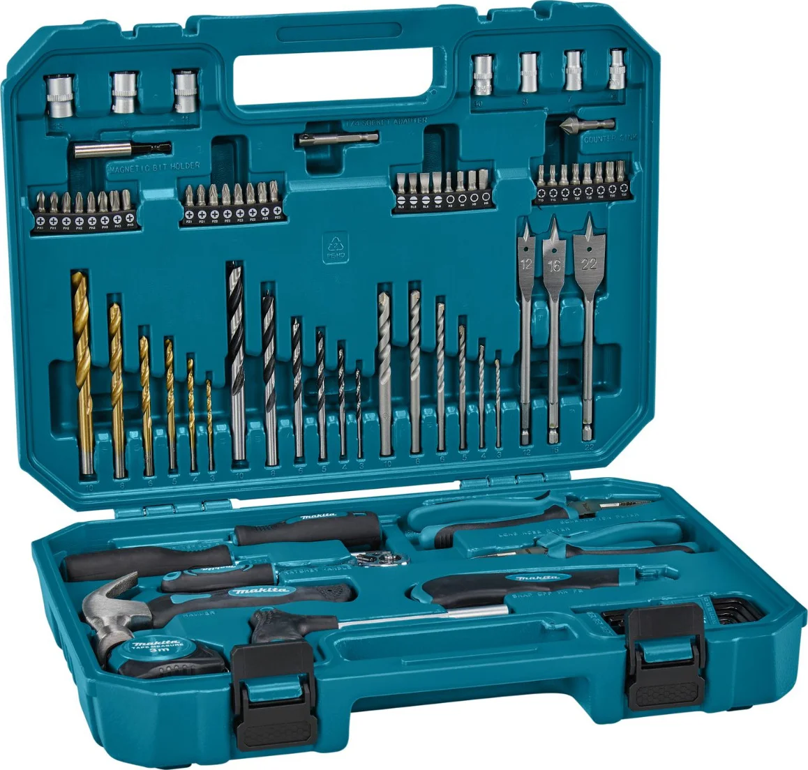 Makita E-15104 Handgereedschapsset 80-delig in koffer