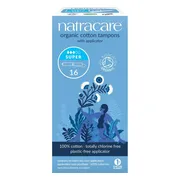 Natracare Cotton Tampons Super met Applicator 16ST